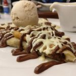 French Crepe with belgian chocolate Heavenly Desserts Preston