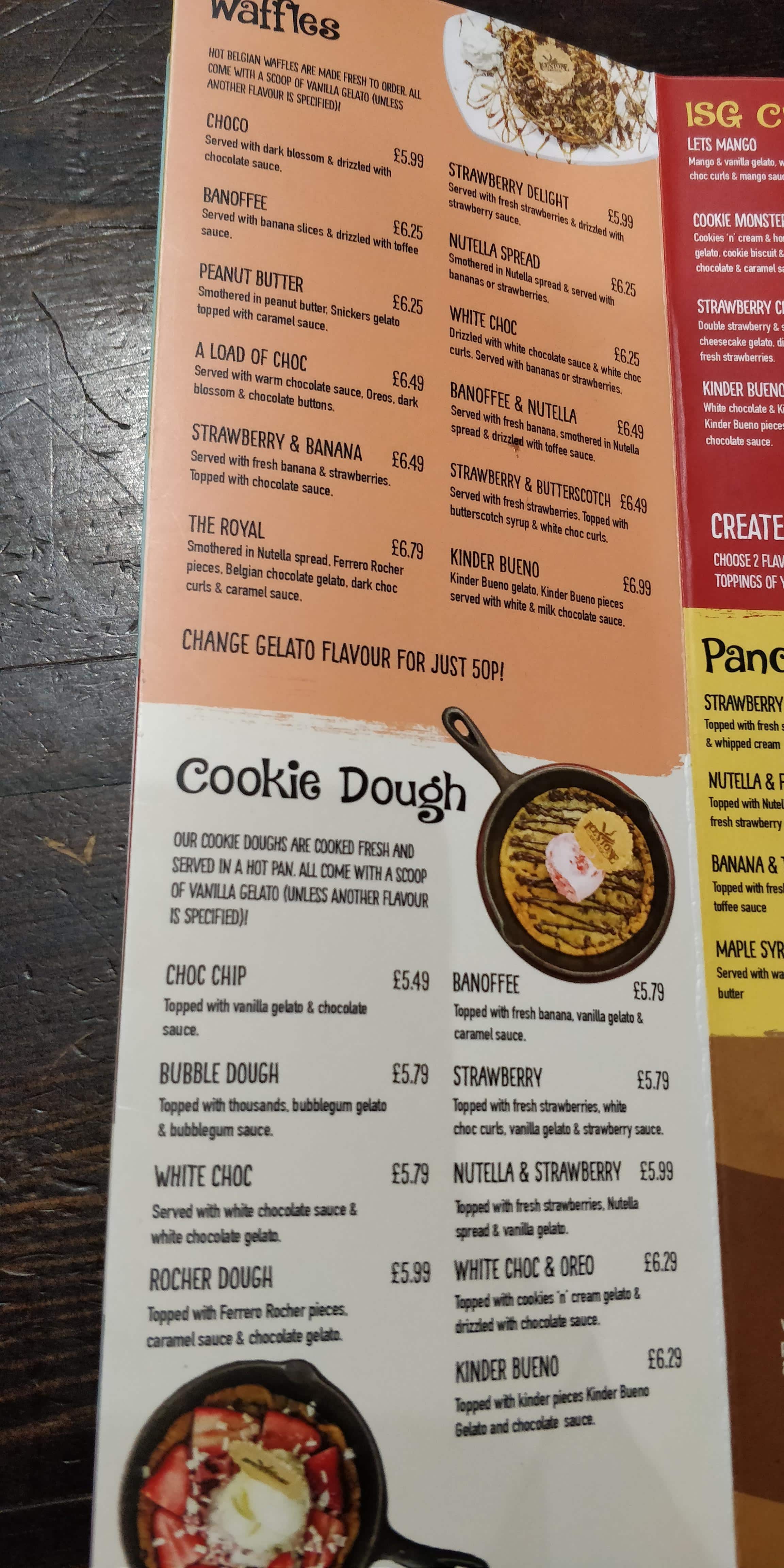 Ice Stone Gelato Halal Food Gastronomy